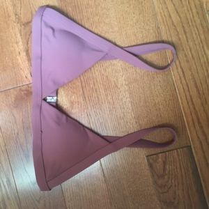 Mauve Bathing suit Top